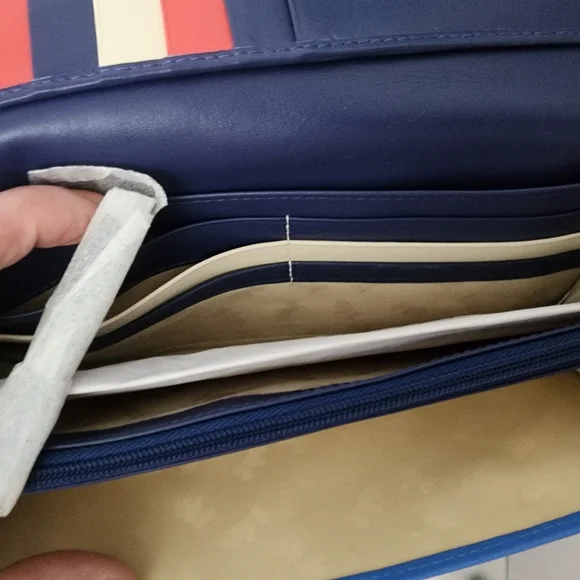 RADLEY LONDON BLUE LEATHER WALLET NWT - Picture 10 of 13